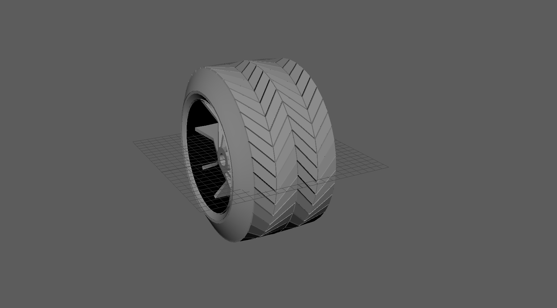 3D Modeled Wheel